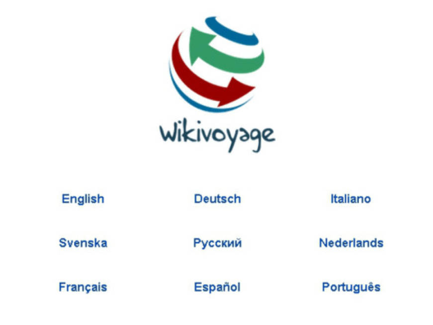 Arriva Wikivoyage, la guida turistica di Wikipedia