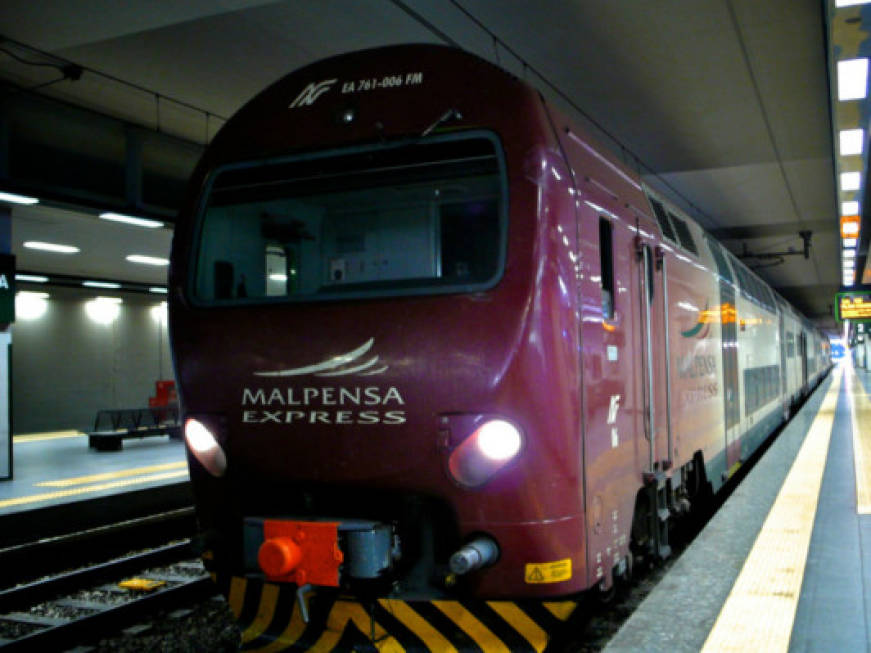 In treno in aeroporto: la crescita record di Malpensa Express