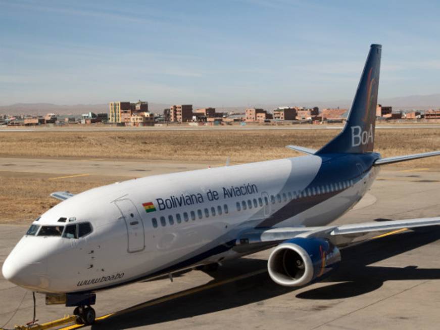Distal &amp;amp; Itr Group nuovo gsa di Boliviana de Aviacion