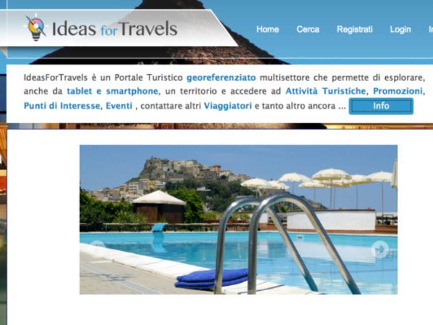 Il viaggio si fa social, nasce il portale ideasfortravel.it