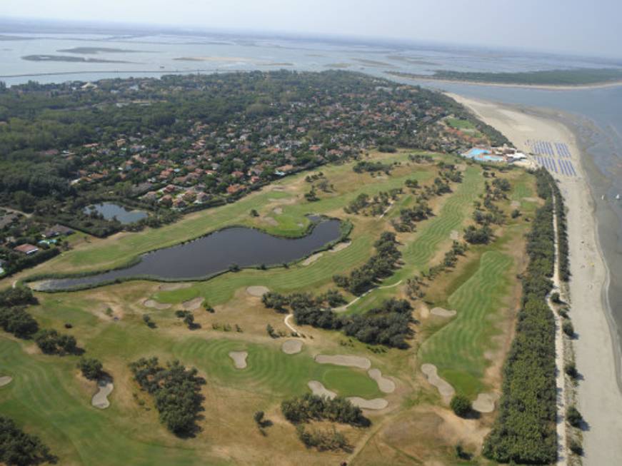 Albarella riapre il campo da golf, primo green anti-Covid del Veneto