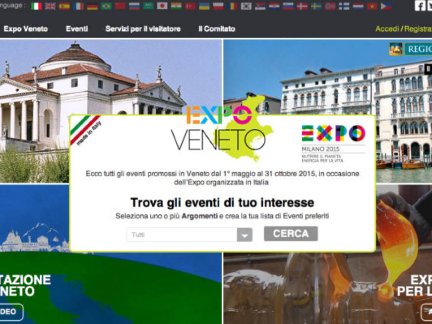 Tutto il made in Veneto in un unico portale in vista di Expo