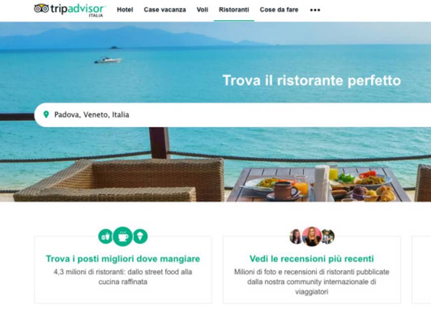 TripAdvisor, 100mila esperienze prenotabili online