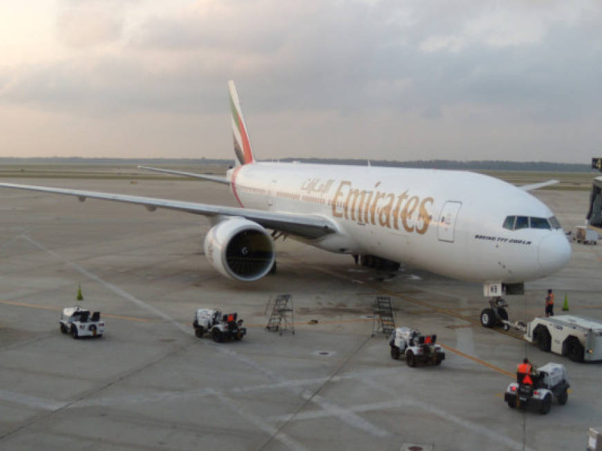 Emirates atterra a Chicago: nona rotta sugli Stati Uniti