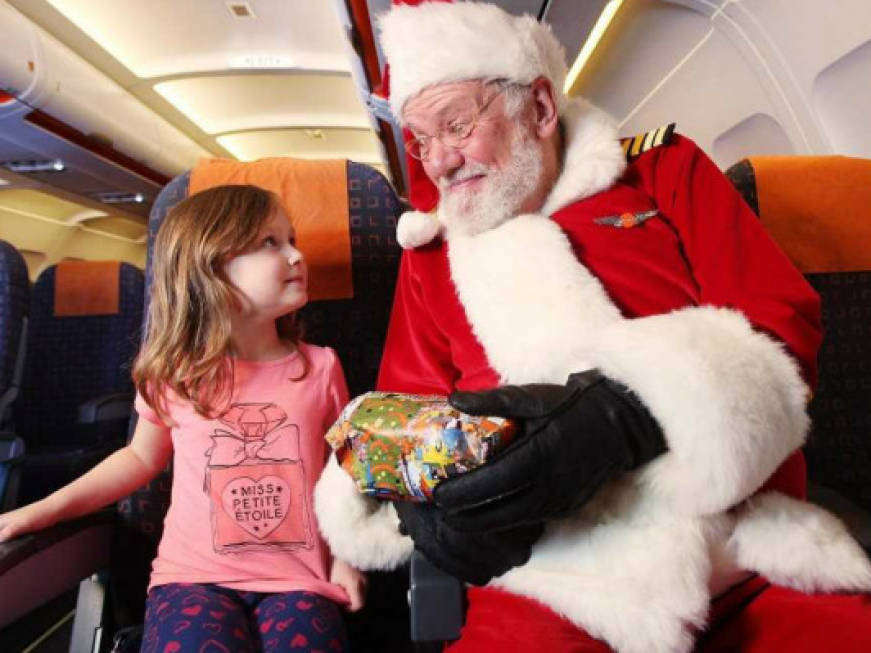 easyJet ingaggia il pilota più famoso del mondo: Babbo Natale a bordo di oltre 100 voli