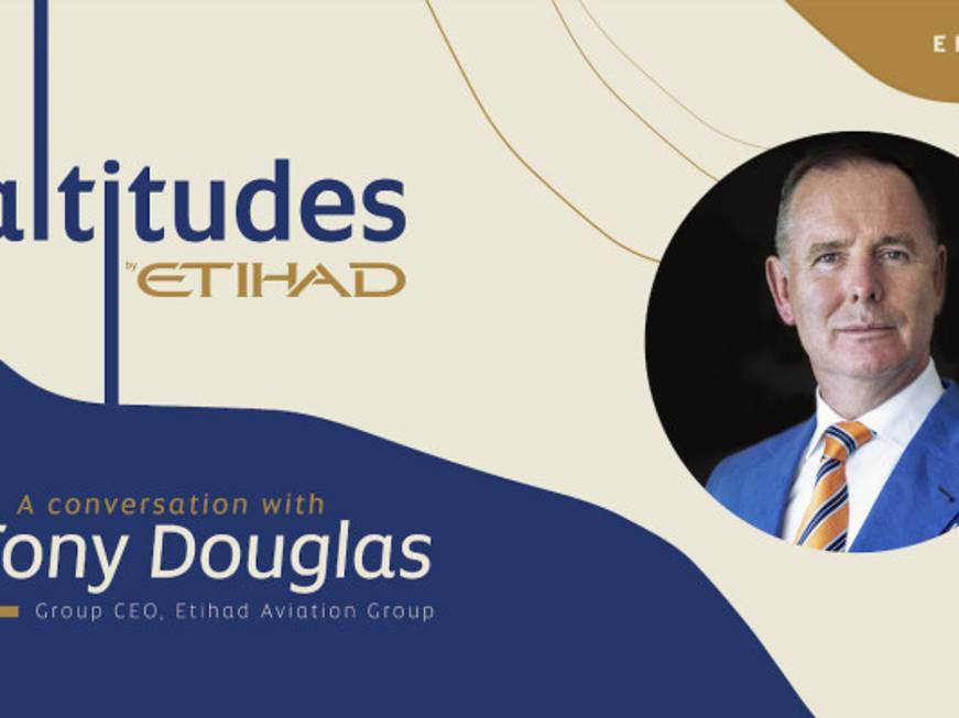 Etihad lancia i podcast del ceo Tony Douglas