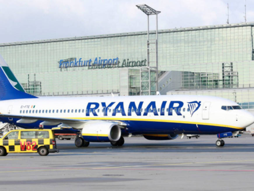 Ryanair all&amp;#39;attacco su Francoforte: investimenti per un miliardo di dollari
