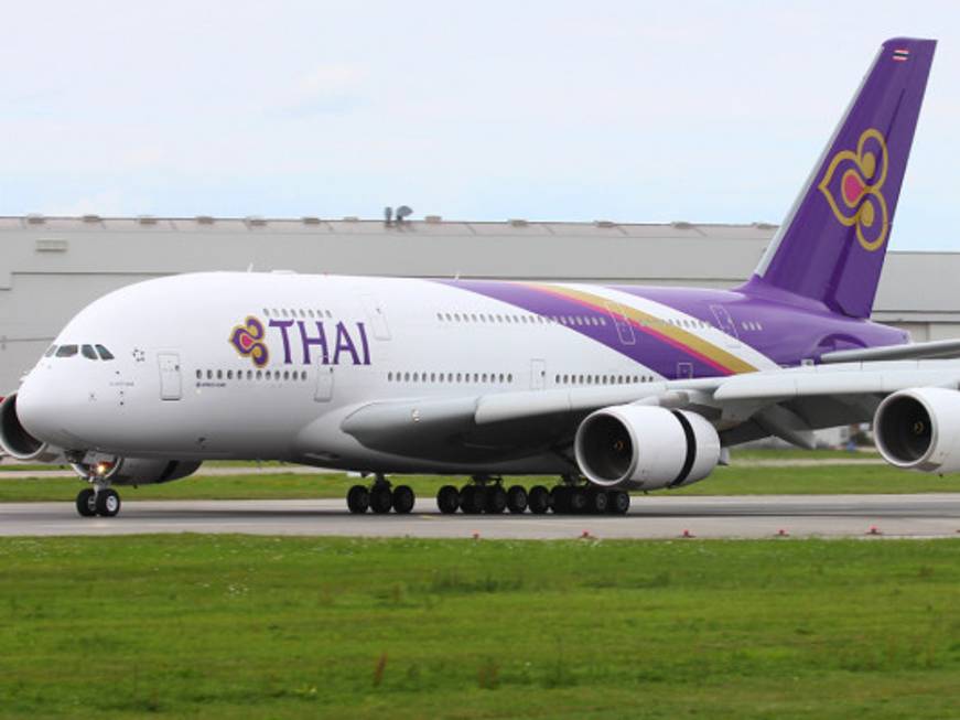 Thai Airways, l&amp;#39;A380 entra nella flotta
