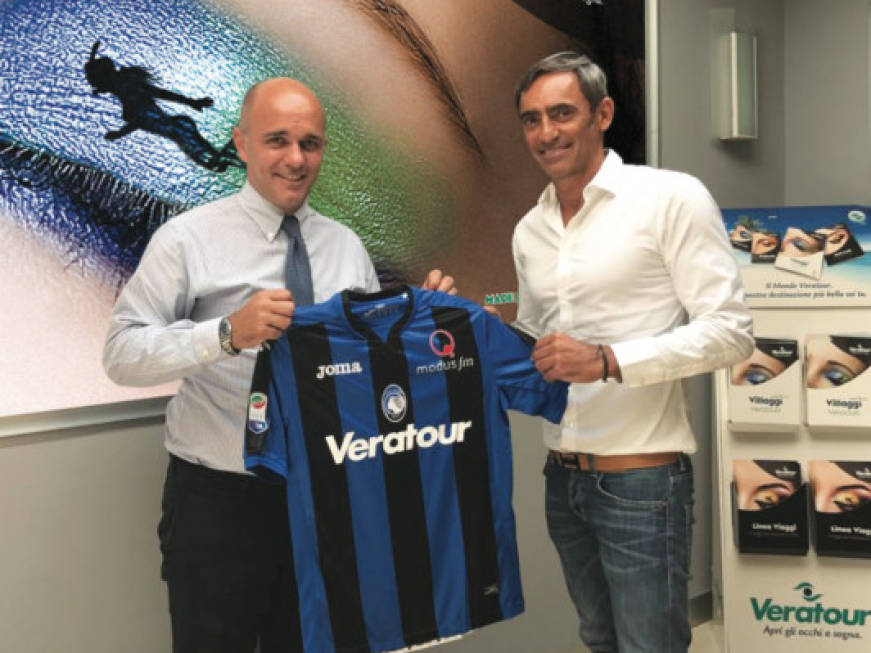 Colpo Veratour, main sponsor dell’Atalanta per il Campionato di Serie A