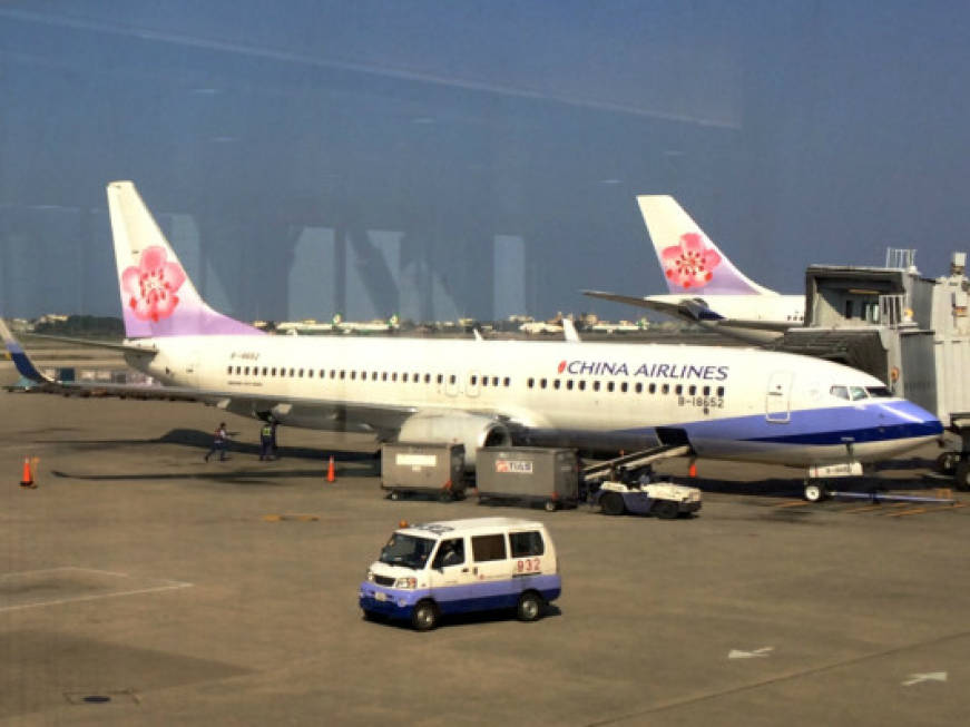 Roma-Taipei China Airlines: terza frequenza e cambio d'orario