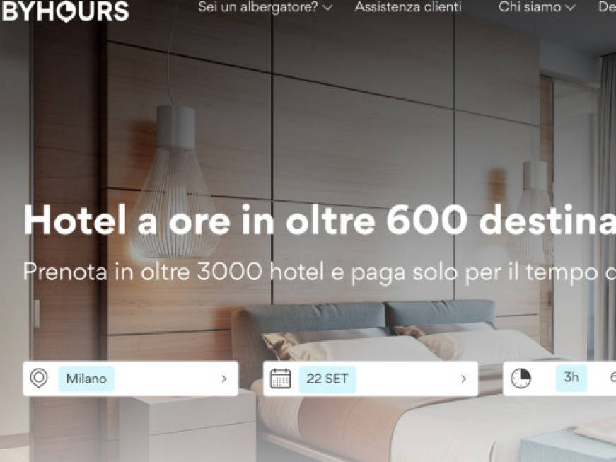 L'hotel che diventa ufficio: exploit di prenotazioni per ByHours