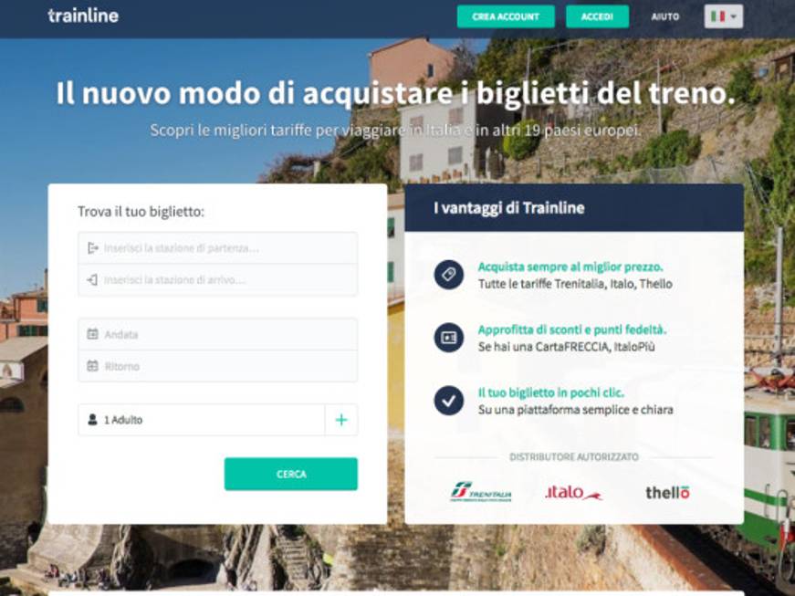 Trainline: &amp;quot;Anche in Italia un canale b2b per le agenzie&amp;quot;