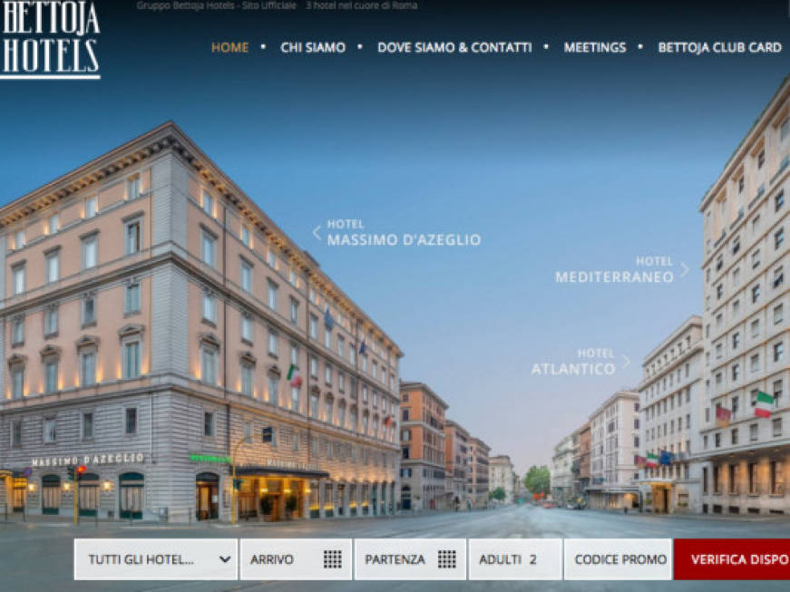 Roma, tutti i Bettoja Hotels accettano il Bonus Vacanze
