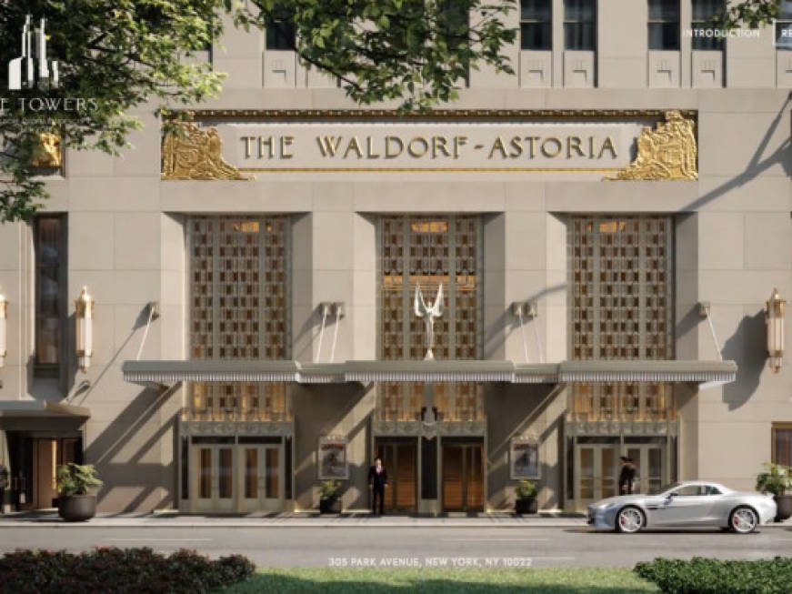 New York: il Waldorf Astoria apre le residenze di lusso