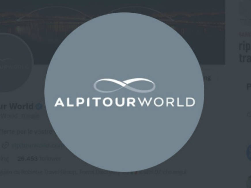 Alpitour World,addio al vecchio logo L’infinito nel nuovo marchio