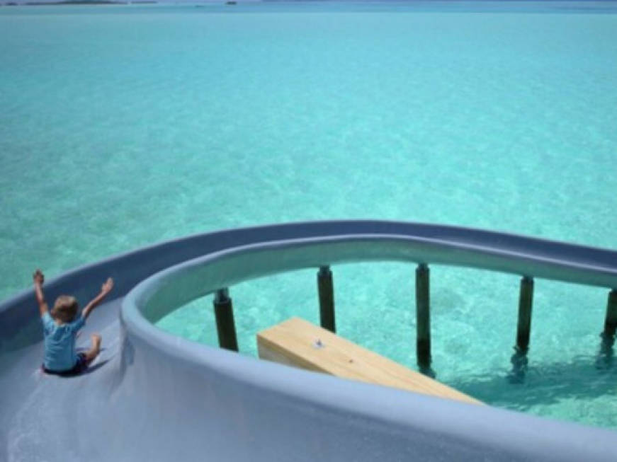 Maldive, al Soneva Jani le camere con lo scivolo d&amp;#39;acqua