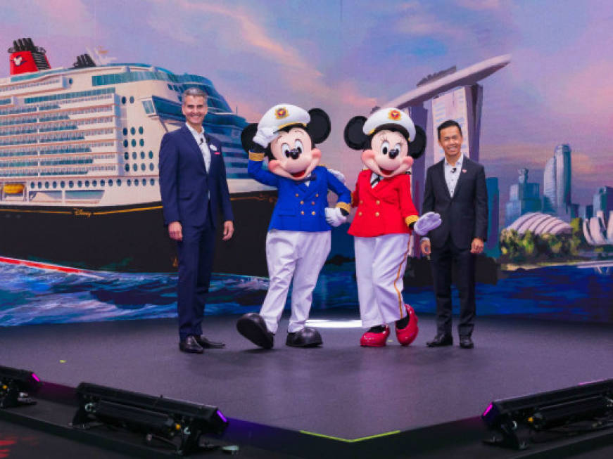 Disney Cruise Line posizionerà una nuova nave a Singapore