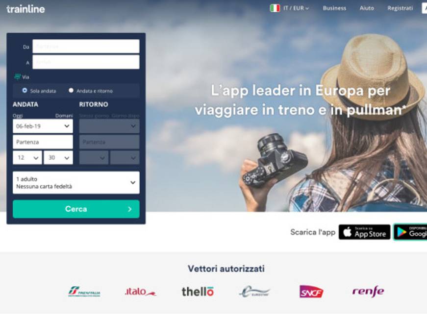 Trainline, arrivano le informazioni in tempo reale sui treni