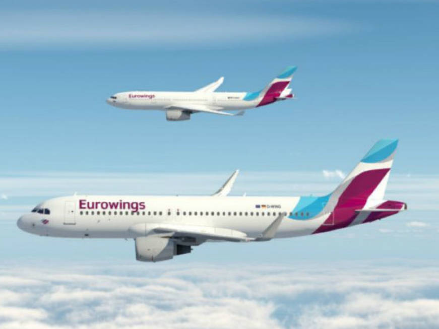 Eurowings, via al lungo raggio low cost da Monaco