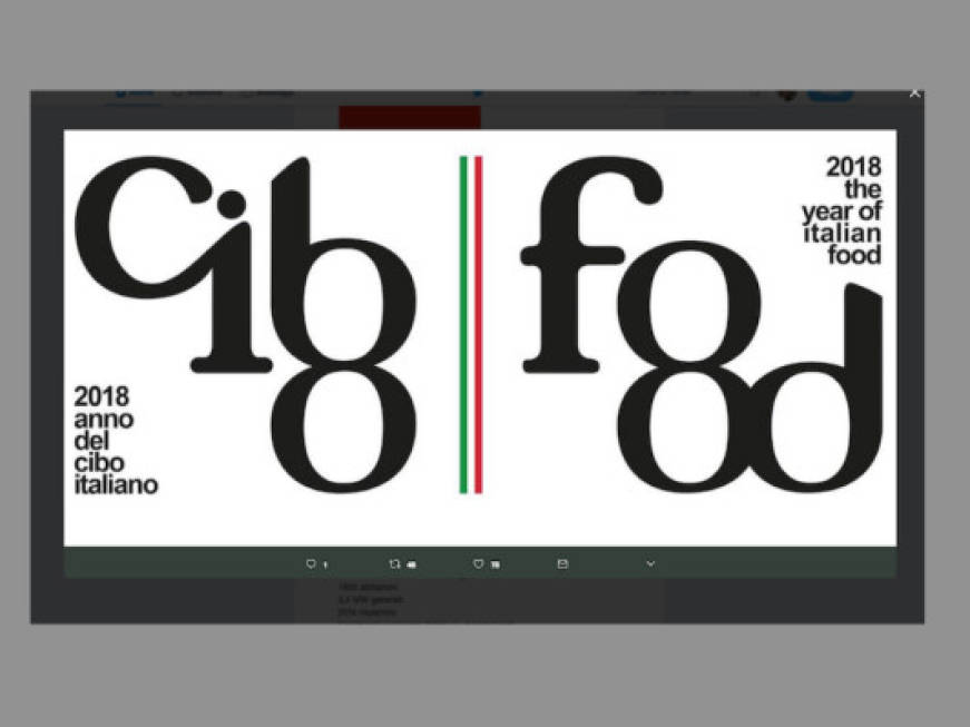 Anno del cibo italiano: il logo e la prima campagna social