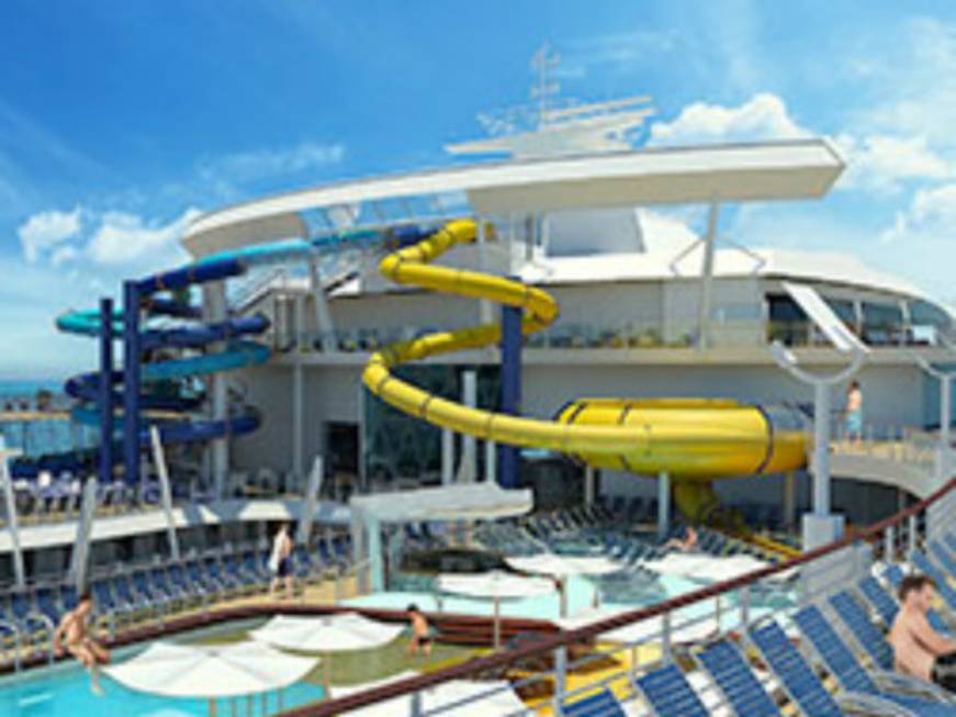 Harmony of the Seas ospiterà il parco acquatico Splashway Bay