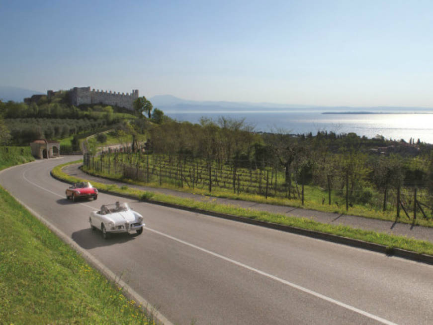 Sul Lago di Garda con le auto d’epoca