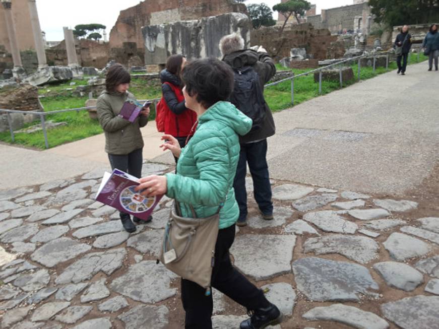 Caccia grossa al Foro Romano