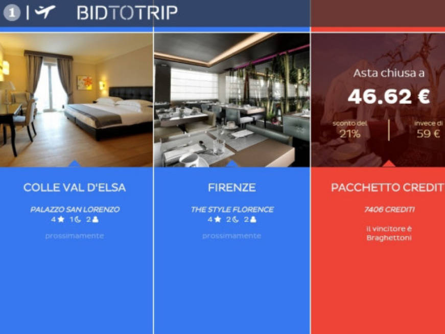 Le aste online di BidToTrip a caccia di nuovi investitori