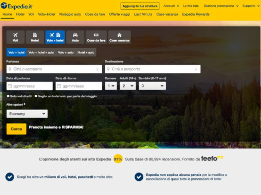 Expedia per gli hotel: dalla Ota i dati sulle abitudini di consumo dei clienti