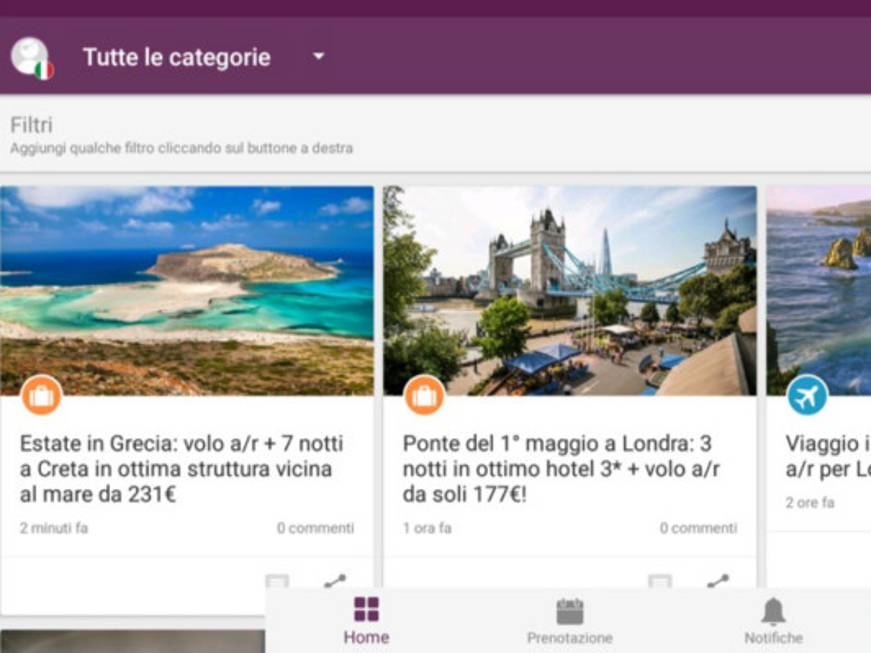 PiratinViaggio lancia la nuova app