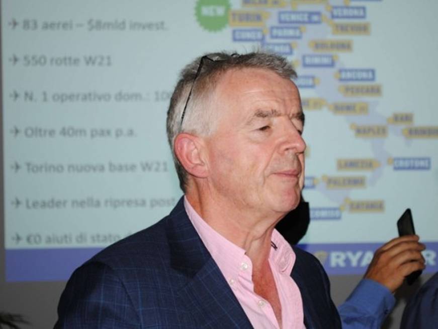 Ryanair, O’Leary sui no vax: “Non dovrebbero poter volare”