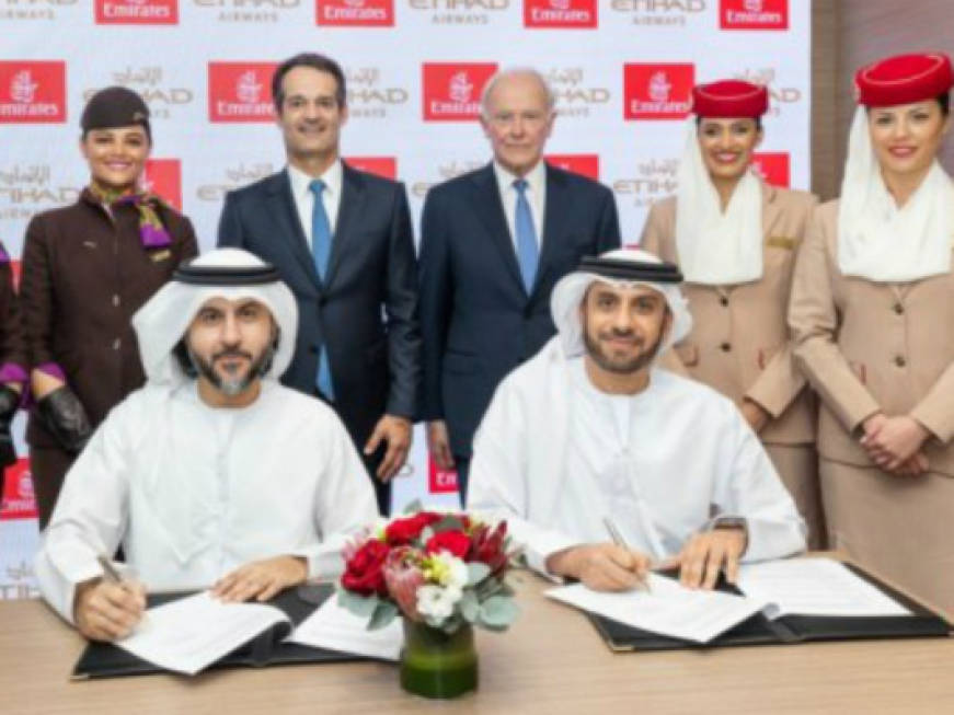 Accordo Emirates-Etihad per sviluppare il turismo negli Emirati Arabi