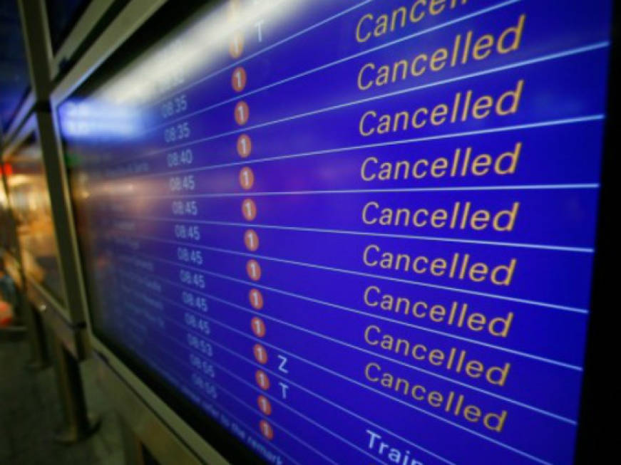 Scioperi: l'Italia al terzo posto in Europa per voli cancellati