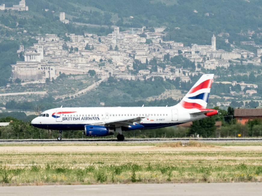British Airways, al via il diretto Londra - Perugia