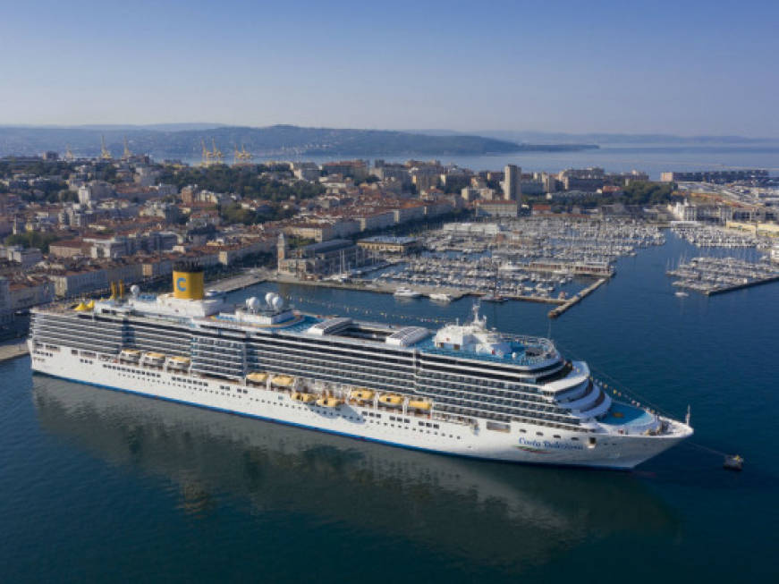 Costa Deliziosa riparte da Trieste per la prima crociera post lockdown