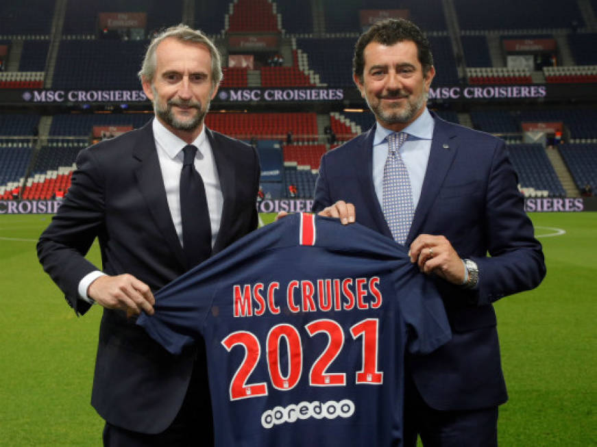 Msc Crociere sponsor del Paris Saint-Germain