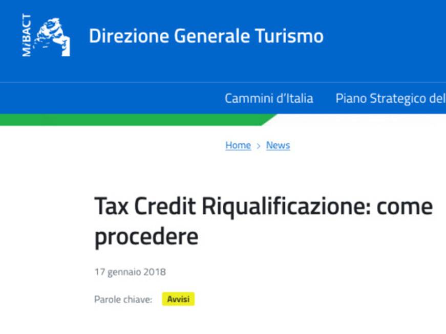 Tax credit ristrutturazione: ecco le date del click day