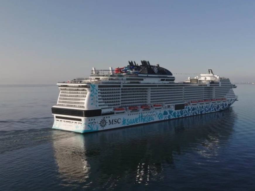 Msc Euribia, oggi il battesimo a Copenaghen