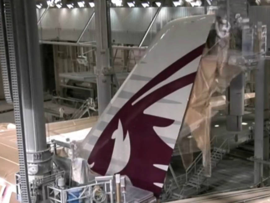 Qatar Airways, i voli dall&amp;#39;Italia diventano un viral