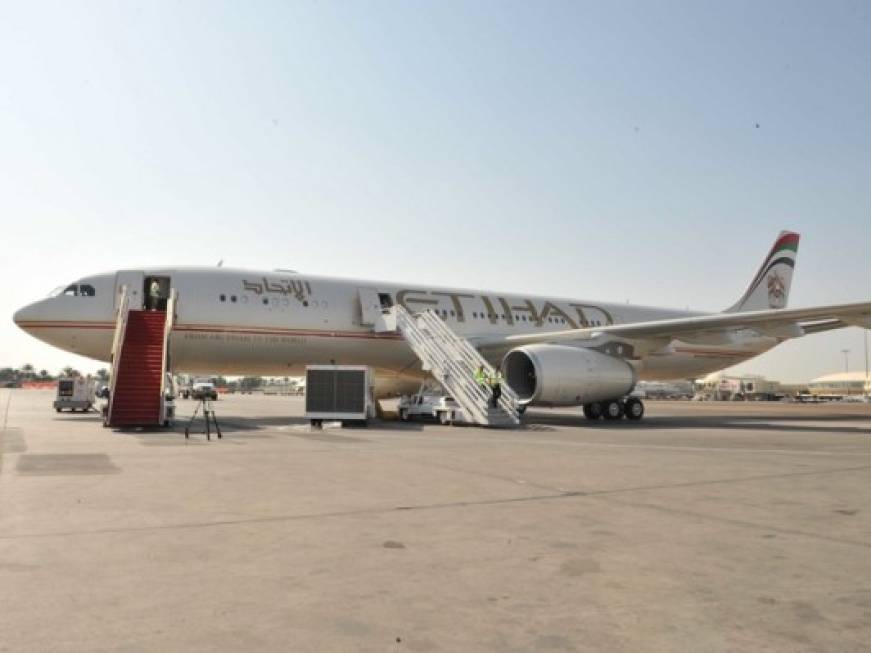 Etihad Airways sull&amp;#39;India, inizia il piano di espansione
