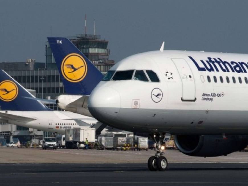 Lufthansa, pax in crescita in luglio