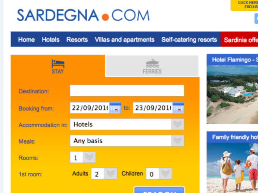 Sardegna.com: pacchetti flessibili per incrementare i flussi stranieri