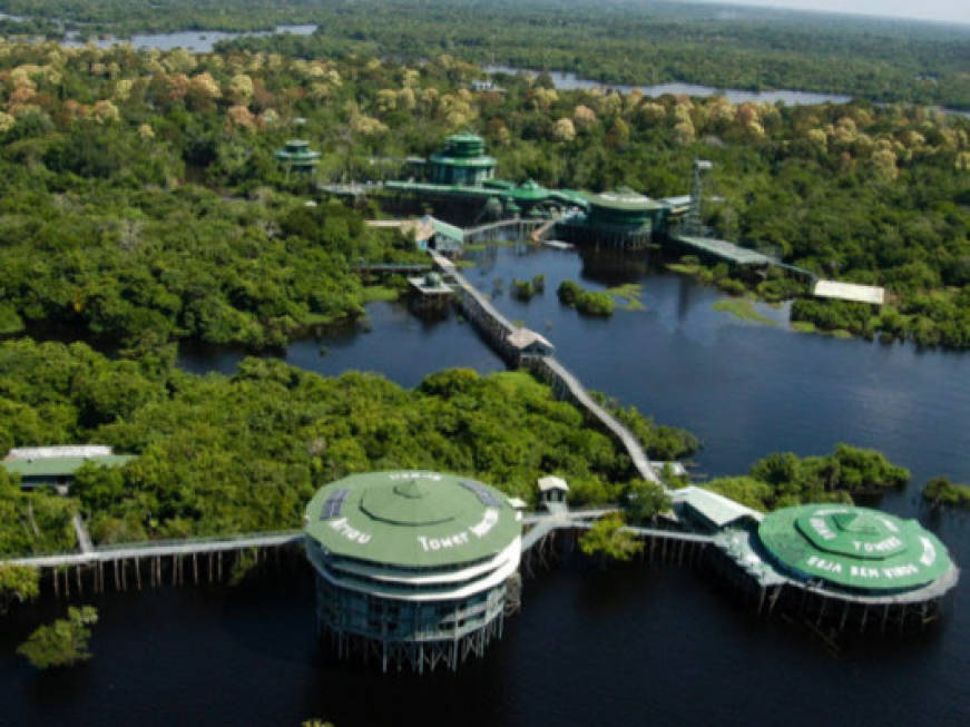 Ariau Amazon Towers, l&amp;#39;hotel sospeso sulla foresta