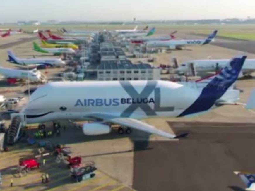 L’Airbus Beluga XL decolla: il video del primo volo