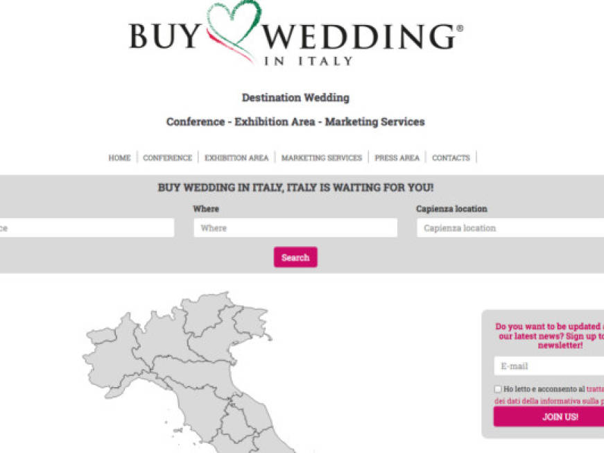 Sposarsi nel Belpaese, tutta l&amp;#39;offerta in Buy Wedding in Italy