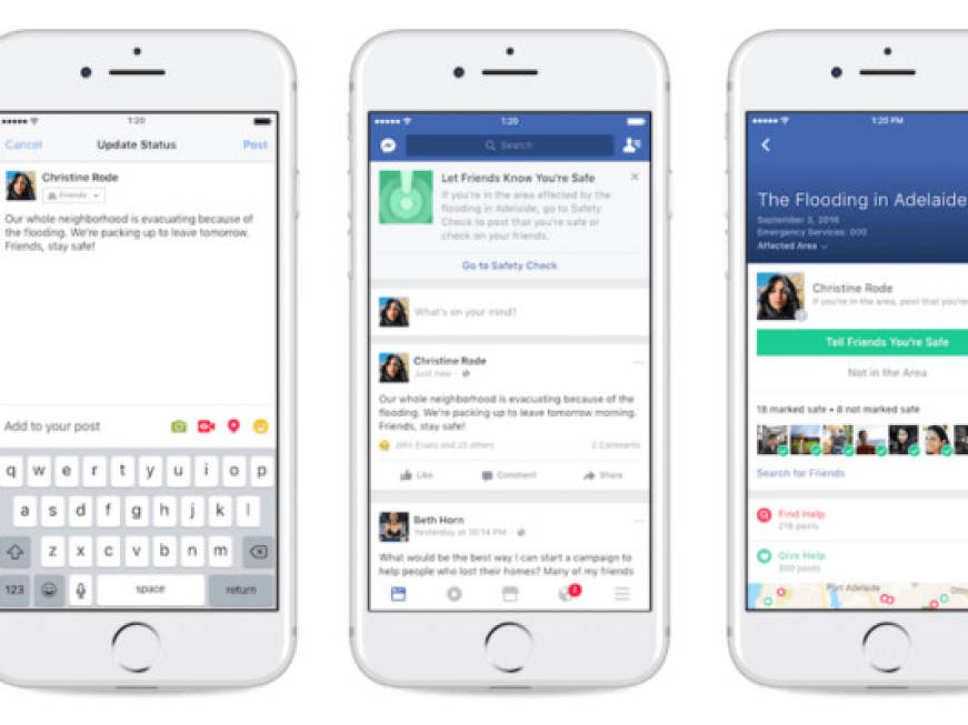 Facebook rende permanente il Safety Check per le emergenze