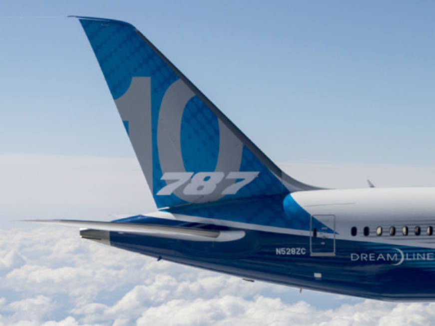 Boeing interrompe le consegne del B787 Dreamliner per controlli sulla fusoliera