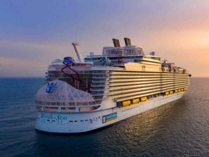 Royal Caribbean: Wonder of the Seas prende il largo da Fort Lauderdale