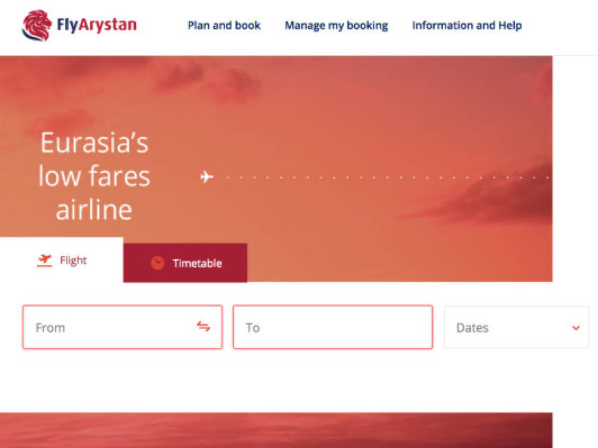 La low cost di Air Astana debutterà a maggio