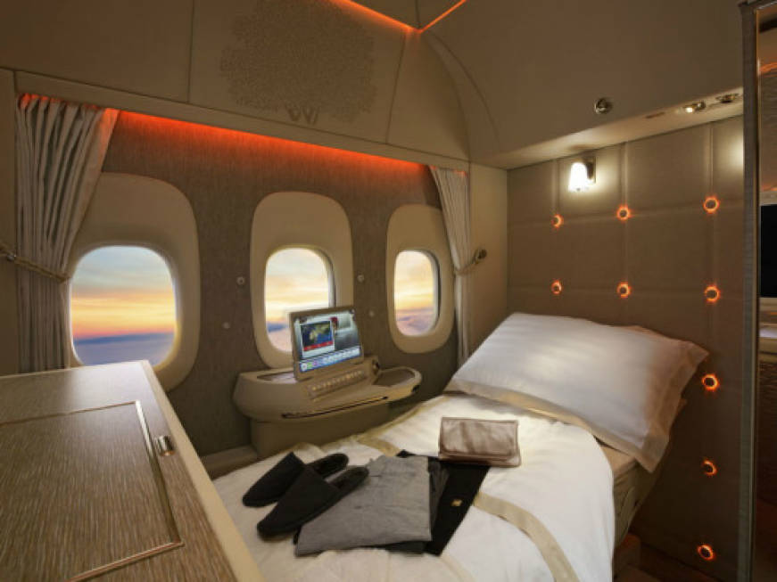 Lusso ad alta quota: Emirates presenta la nuova suite privata